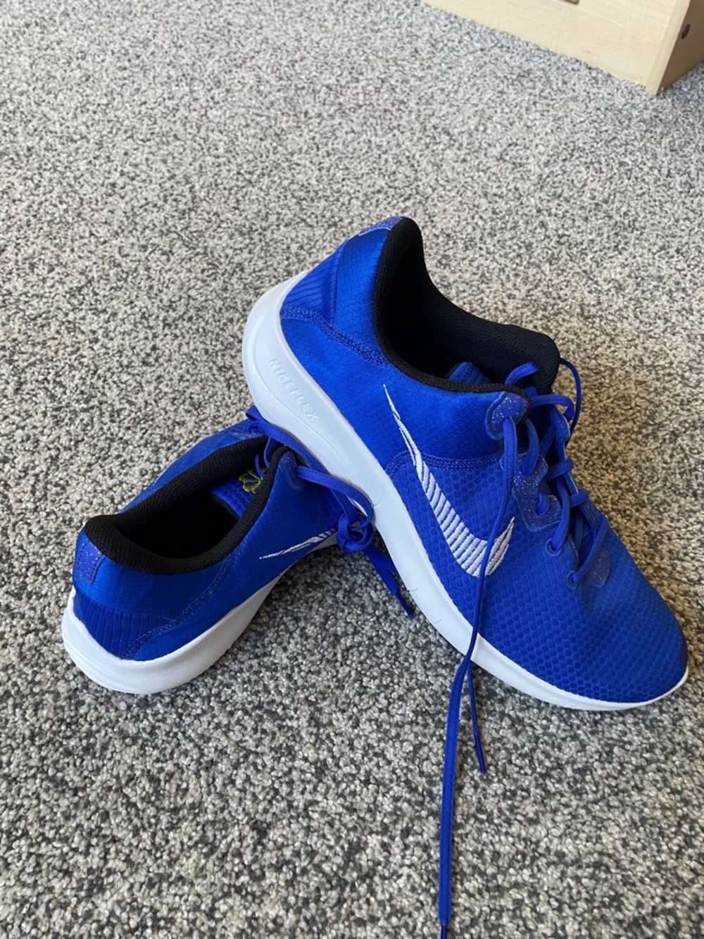 Men’s Nike Flex Royal Blue Shoe. Never worn!! Size 12 - Picture 2 of 6